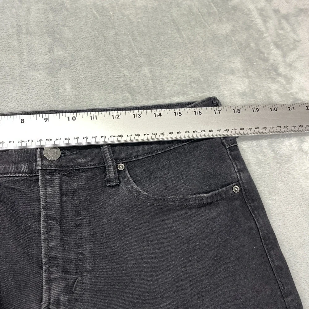 American Eagle Jeans Mens 34x32 Black Denim‎ Athletic Fit Airflex+ Skinny Leg